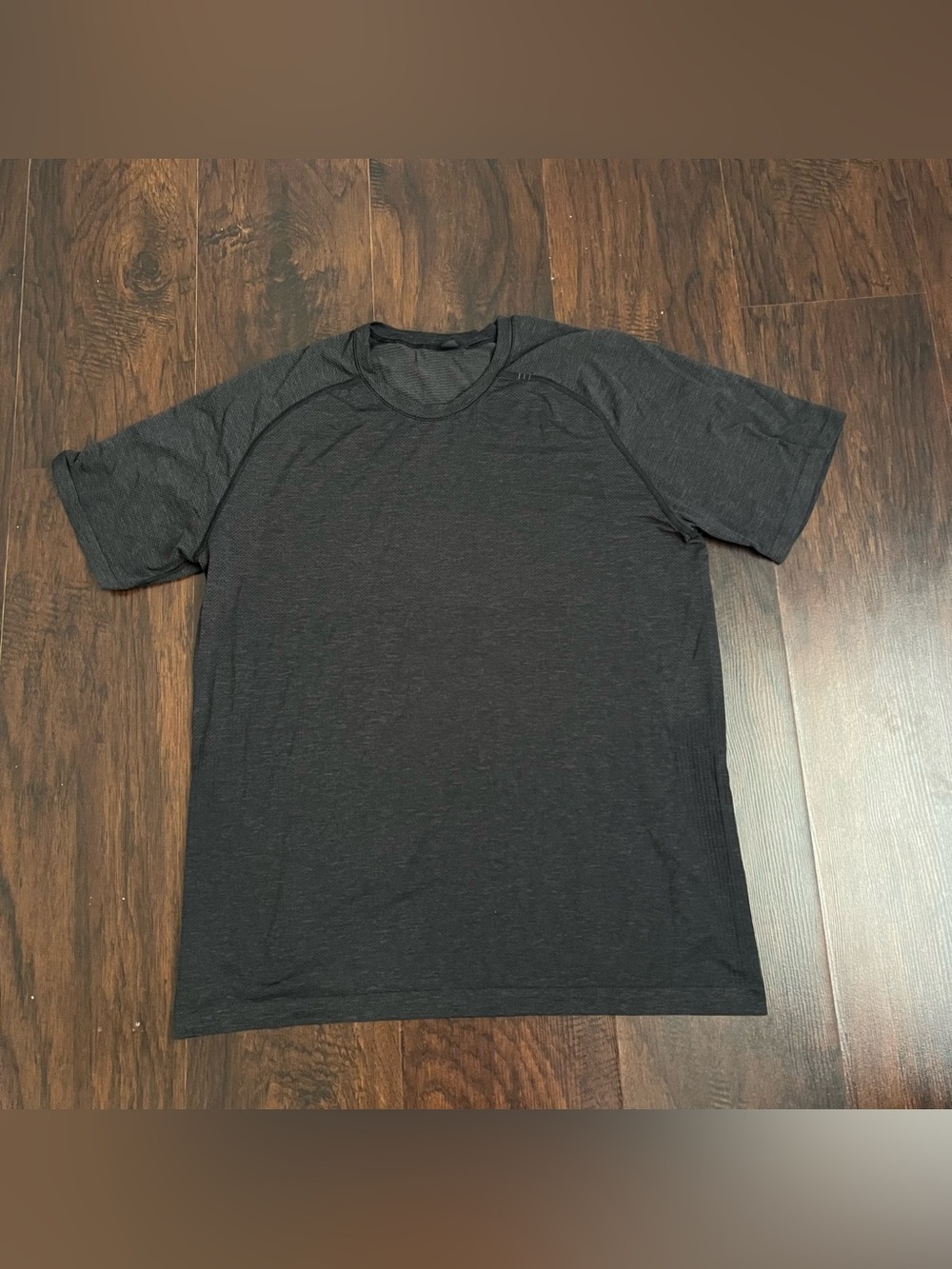 Lululemon Metal Vent Tech Short Sleeve Tee Heathered Black Men's XL